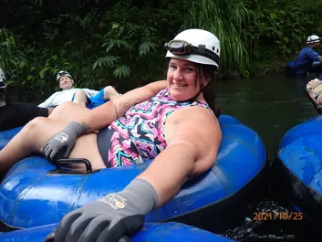 Christine mountain tubing in Kauai